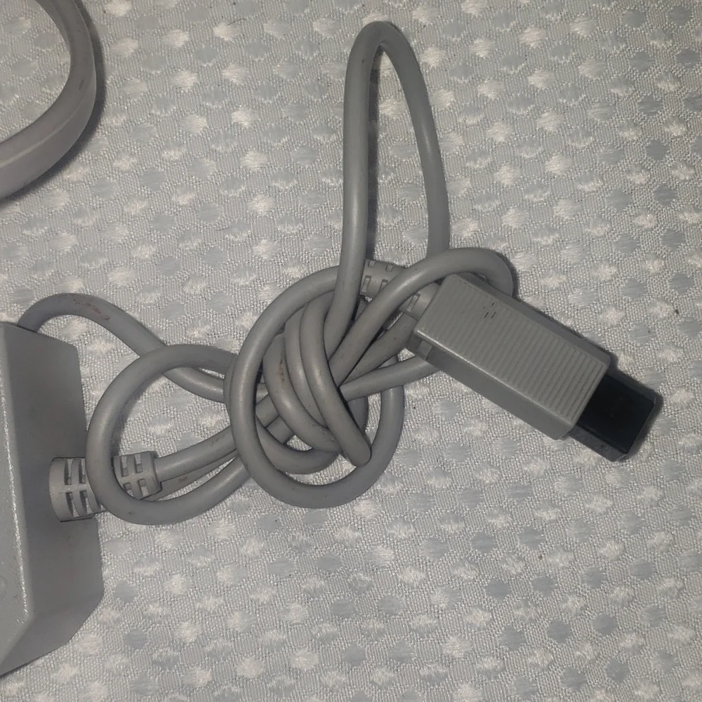 Official Nintendo Wii AC Adapter (RVL-002) Gray Power Cord OEM Power Supply 8ft.